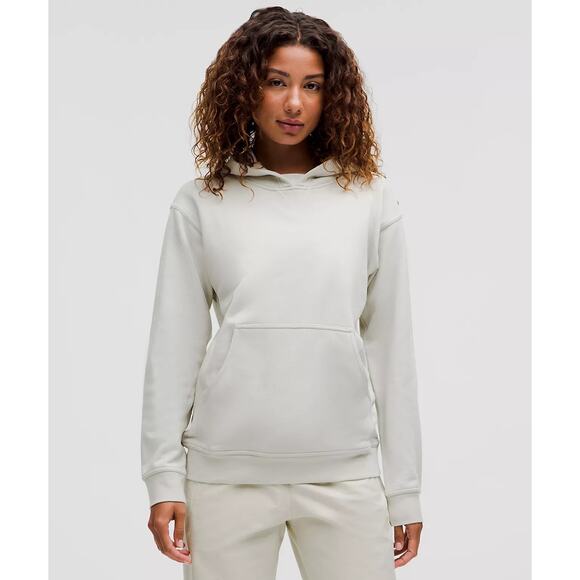 lululemon athletica Tops - Lululemon All Yours Hoodie French Terry in Vapor NWT Size 12